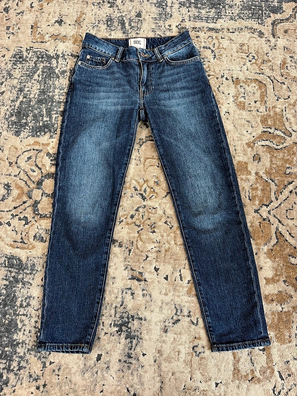 BDG Mid-Rise Skinny Jean Blue Waist 24